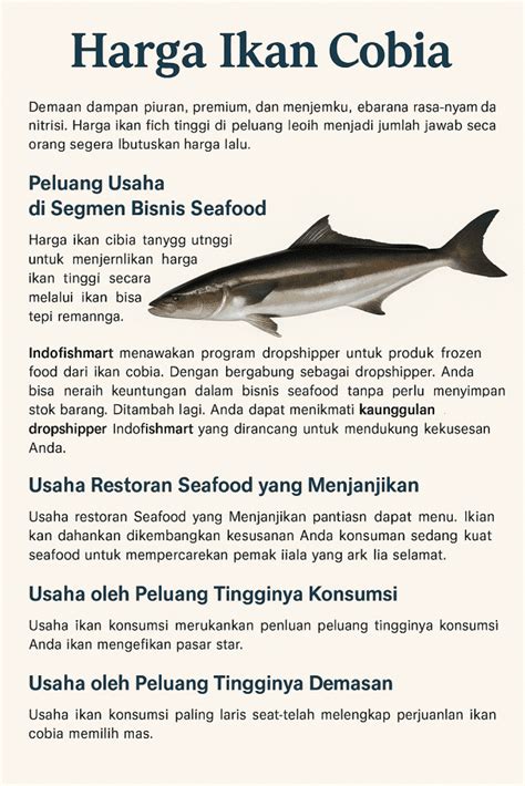 Harga Ikan Cobia
