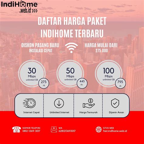 Harga IndiHome Terbaru