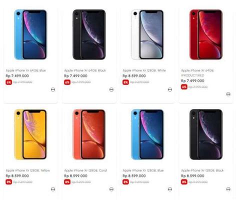 Harga Iphone XR