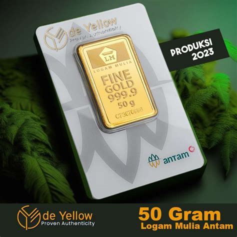 Harga Logam Mulia 50 Gram