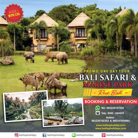 Harga Masuk Balai Besar Kebun Binatang Bali