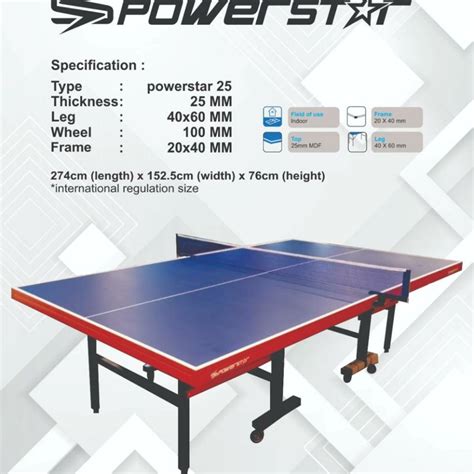 Harga Meja Pingpong
