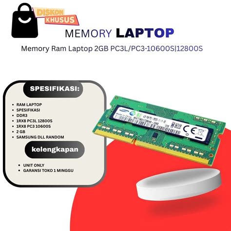 Harga Memory Laptop 2GB