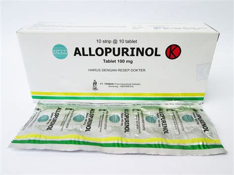 Harga Obat Allopurinol