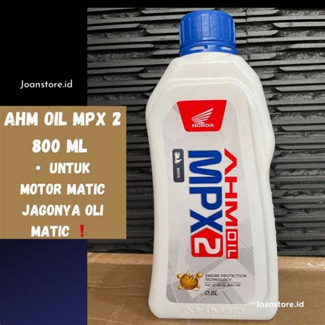 Harga Oli MPX