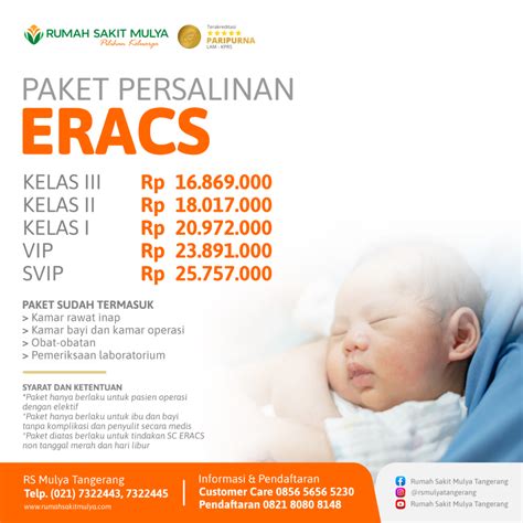 Harga Operasi Caesar Eracs