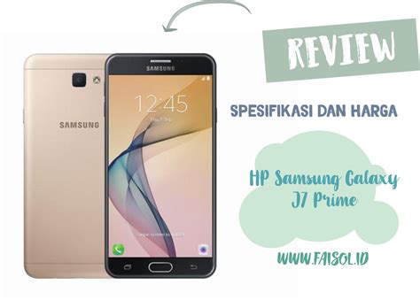 Harga Pasaran Samsung Galaxy J7 Prime