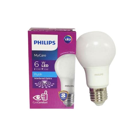 Harga Philips LED 6 Watt