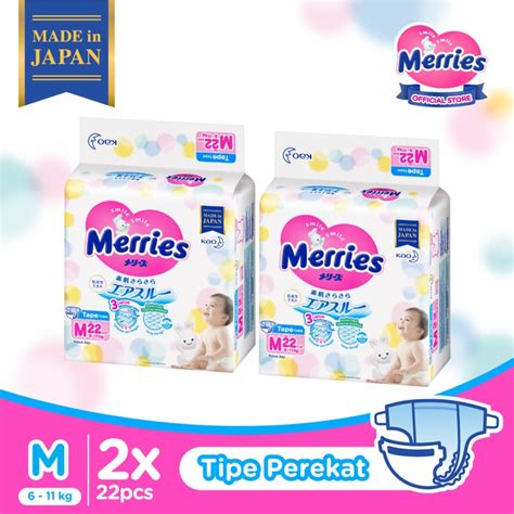 Harga Popok Merries M22