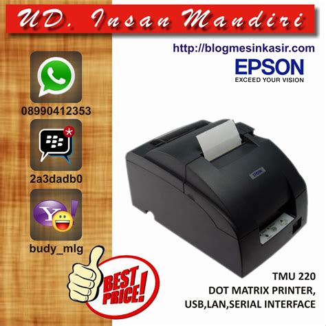 Harga Printer Epson TMU-220