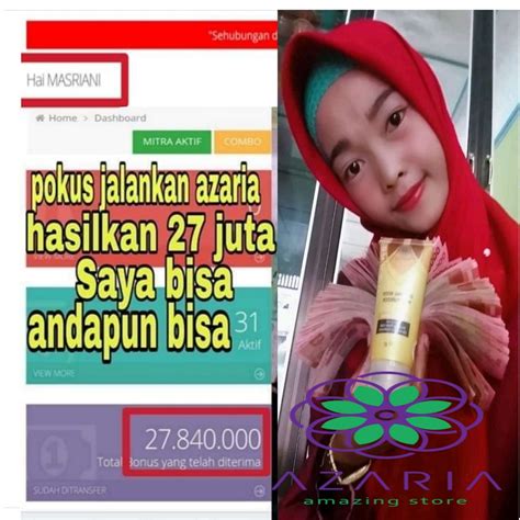 Harga Produk Azaria Sebenarnya