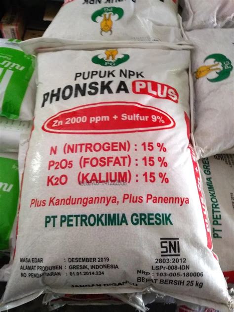 Harga Pupuk Phonska 50 kg