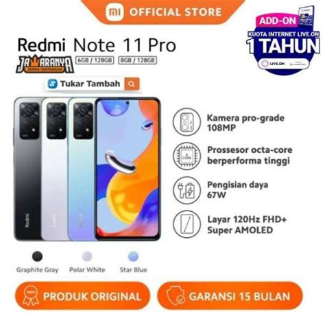 Harga Redmi 11 Pro