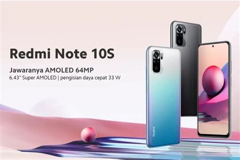 Harga Redmi Note 10S dan Fitur Terbaru