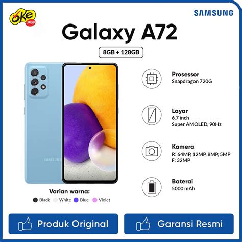 Harga Samsung A72 Terbaru