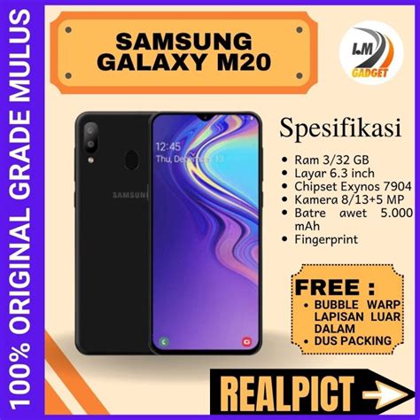 Harga Samsung M20 Baru dan Spesifikasinya