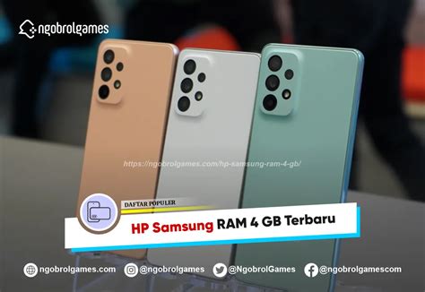 Harga Samsung RAM 4 Terbaru