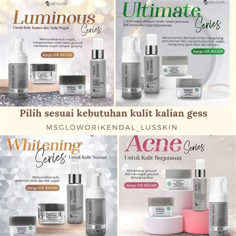 Harga Satu Paket MS Glow