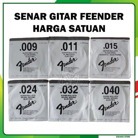 Harga Senar Gitar No 2