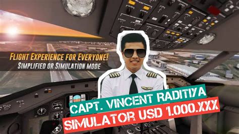 Harga Simulator Pesawat Kapten Vincent