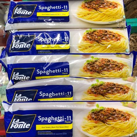 Harga Spaghetti La Fonte