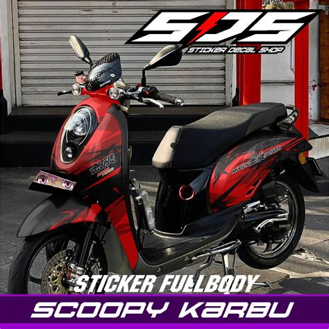 Harga Sticker Scoopy Full Body