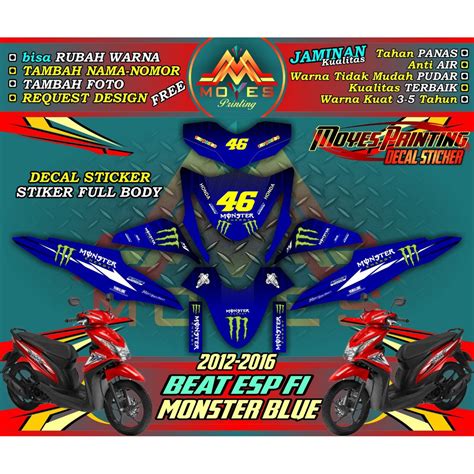 Harga Stiker Motor Beat