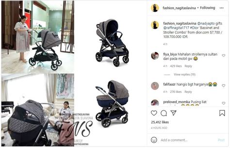 Harga Stroller Bayi Dior