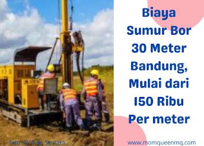 Harga Sumur Bor Per Meter