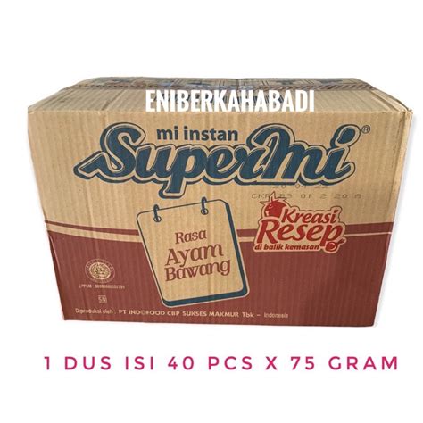 Harga Supermi 1 Dus