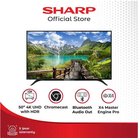 Harga TV Sharp 50 Inch