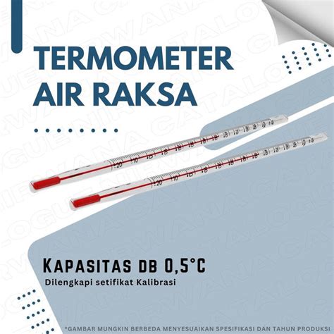 Harga Termometer Air Raksa