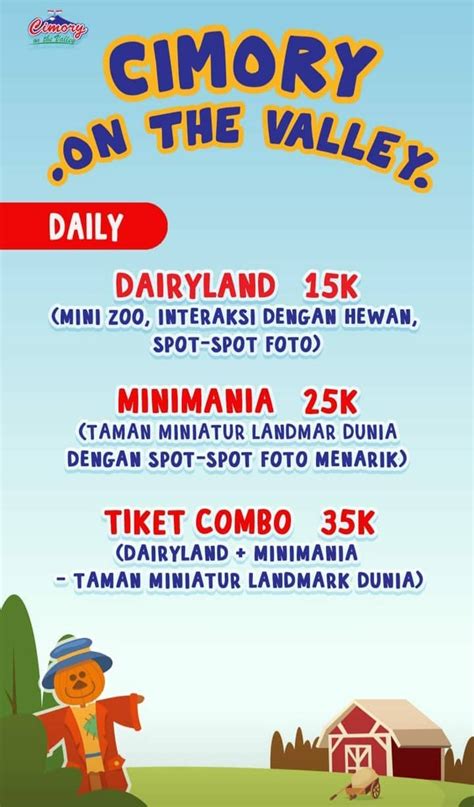 Harga Tiket Masuk Cimory