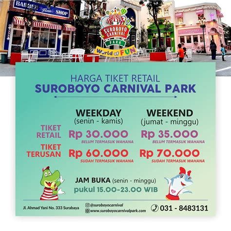 Harga Tiket Masuk Suroboyo Carnival