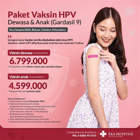 Harga Vaksin HPV 2021