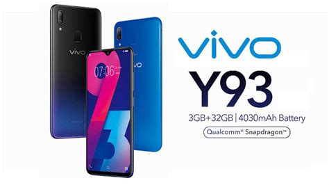 Harga Vivo Y93 dan Fitur Unggulannya