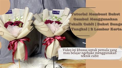 Tutorial Membuat Buket