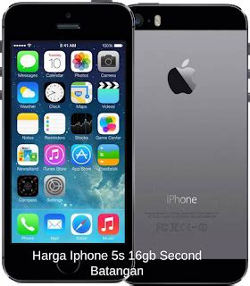 Harga iPhone 5s 16GB: Apa yang Perlu Anda Ketahui?