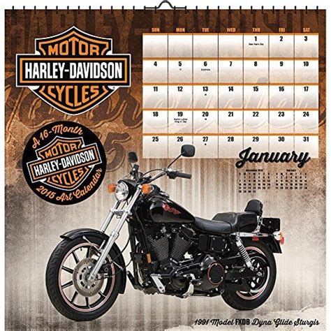 Harley Davidson Calendar