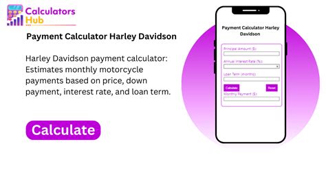 Calculate your Harley Davidson Payments with ease - Harley Davidson Payment Calculator