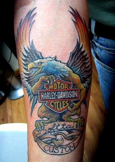 Harley Davidson Tattoos Designs, Ideas and Meaning