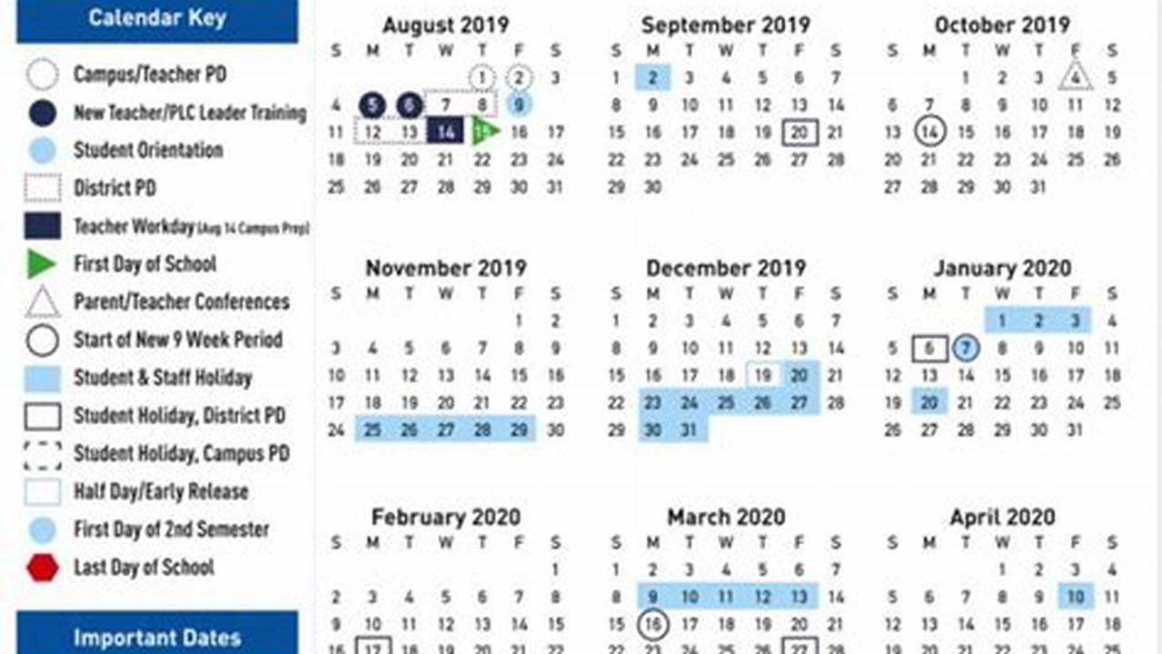 Harmony Science Academy Dallas Calendar