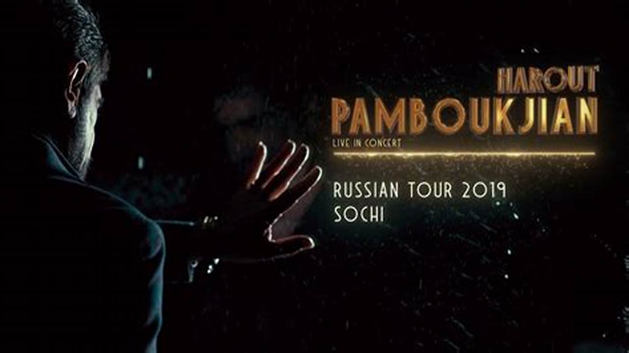 Harout Pamboukjian Concert 2024