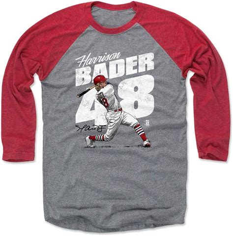 Harrison Bader T Shirt: Show Love for the St. Louis Slugger