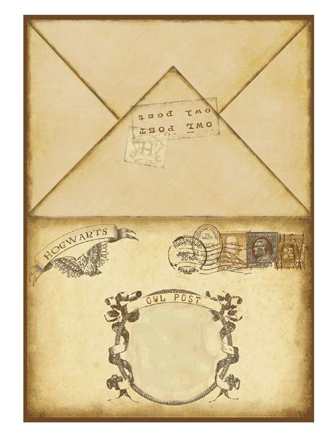 Harry Potter Envelope Printable