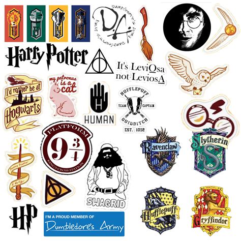 Harry Potter Printable Stickers