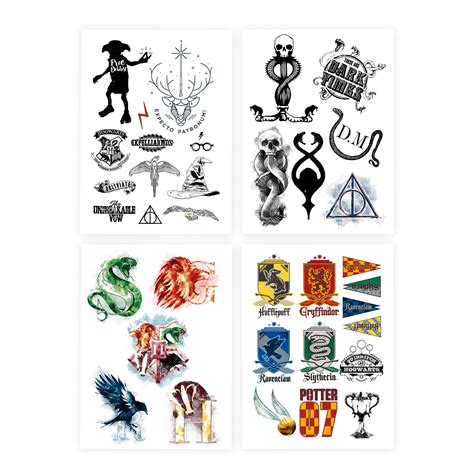 REVIEW 'Harry Potter' Temporary Tattoo Set By
