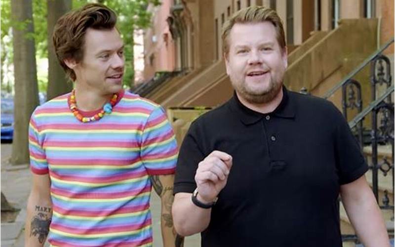 Harry Styles And James Corden