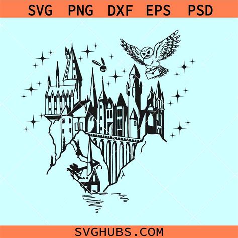42+ Harry Potter Castle SVG, Harry Potter Castle SVG, Hogwarts Castle SVG, Hogwarts SVG, Harry
