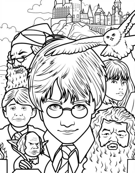 Harry Potter Coloriage